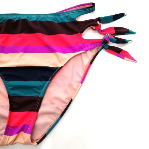 Quần bơi nữ Gibson Latimer sọc ngang nhiều màu phối thắt dây 2 bên 8DGNM99M ( TH9022 ) | BigBuy360 - bigbuy360.vn