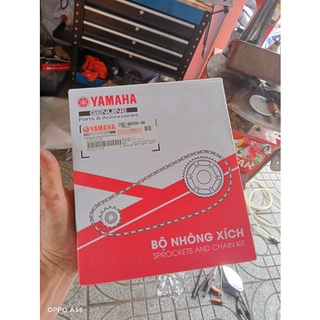 YAMAHA - Nhông sên đĩa exciter 150 / nhông xích yamaha exciter 150 zin hãng - tặng tem ngẫu nhiên