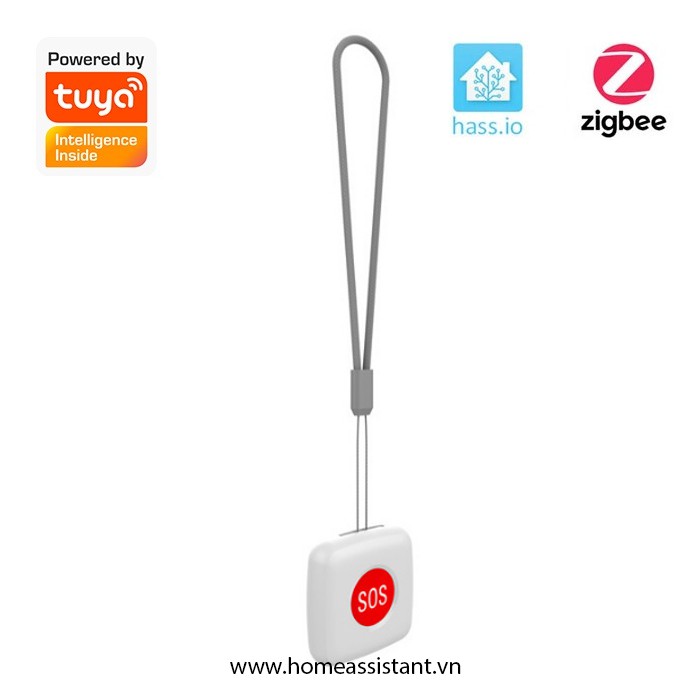 Nút Bấm Báo Động Khẩn Cấp Zigbee 3.0 Tuya Sonoff ZOS01 (Hỗ trợ HomeAssistant)
