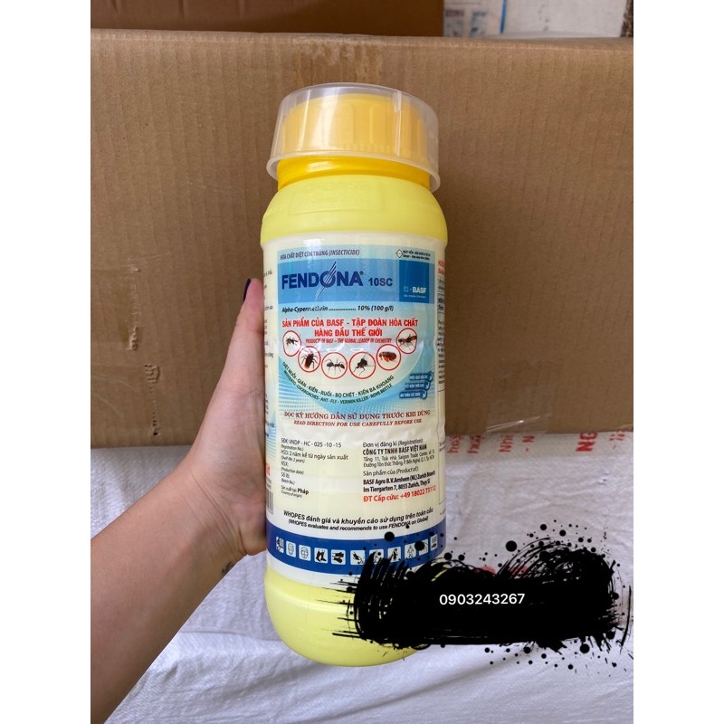Thuốc diệt muỗi Fendona 10SC (1 lít - Hàng Pháp)
