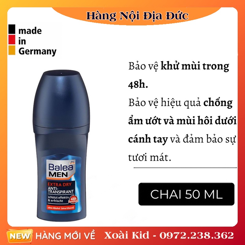 Bọt cạo râu Balea men Đức 300ml cho da nhạy cảm -Date mới nhất