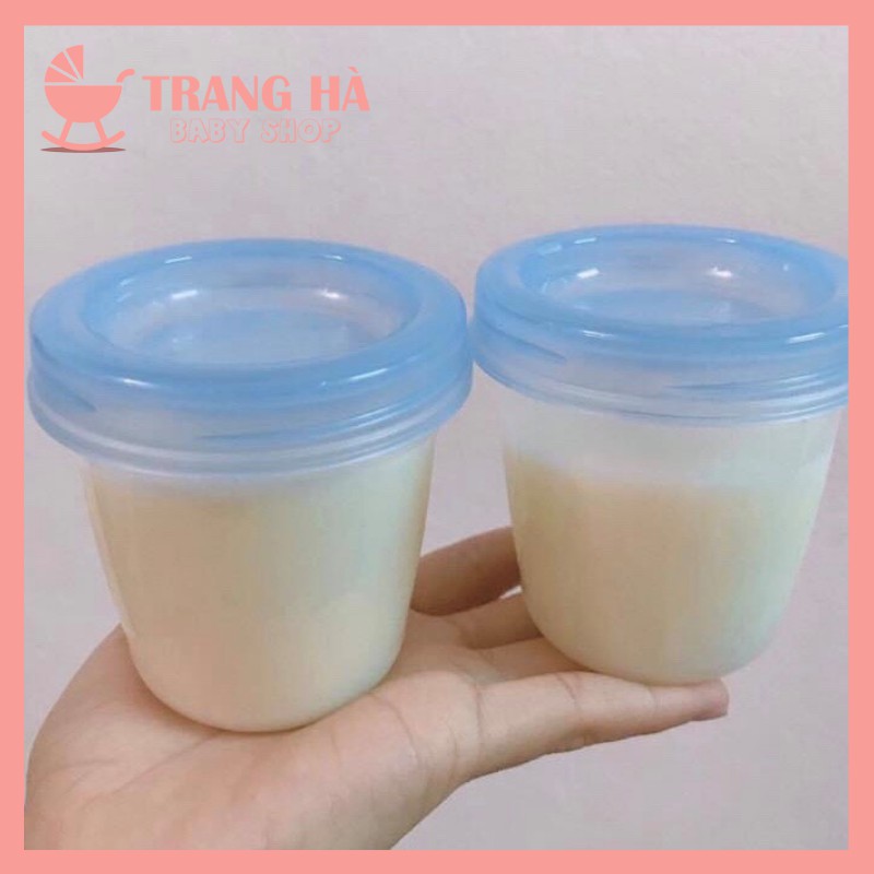 🍑CHÍNH HÃNG 🍑Cốc trữ sữa Avent dung tích 180ml kèm nắp 1 cốc