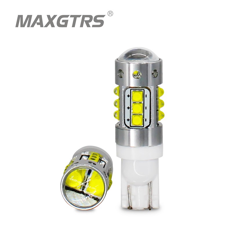 2 Bóng Đèn Led MAXGTRS T10 194 168 W5W 70w Cho Xe Hơi