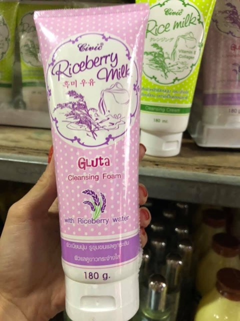 Sữa rửa mặt gạo Civic Rice Milk Thái Lan 180ml