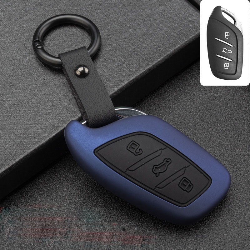 Vỏ Bảo Vệ Chìa Khóa Điều Khiển Từ Xa Cho MG ZS EV MG6 EZS HS EHS 2019 2020 Roewe RX5 I6 I5 RX3 RX8 ERX5