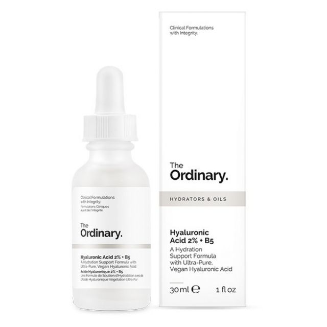 Serum cấp nước The Ordinary Hyaluronic Acid 2%+ B5