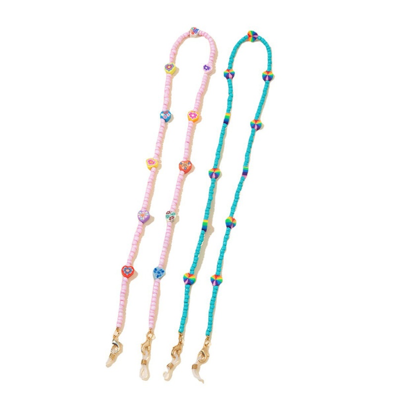 Dây Chuỗi Hạt Nhiều Màu Sắc Đeo Kính Mát Thời Trang Cho Nữ