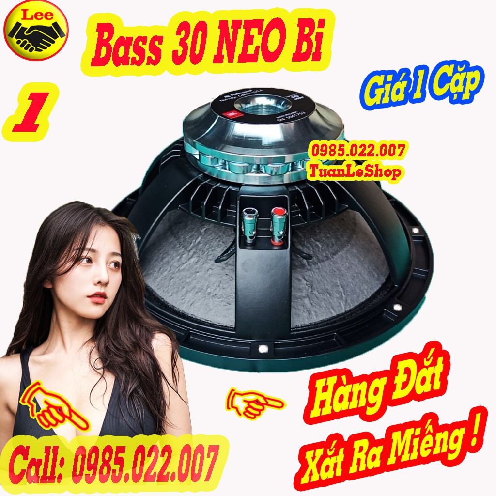 2 LOA BASS 30 COI 75 NEO BI  JB - HÀNG LOẠI 1 CAO CẤP - LOA 3 TẤC – GIÁ 01 CẶP LOA