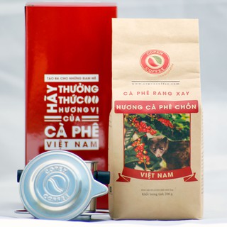Cà phê rang xay Copen coffee hương cà phê chồn 200G