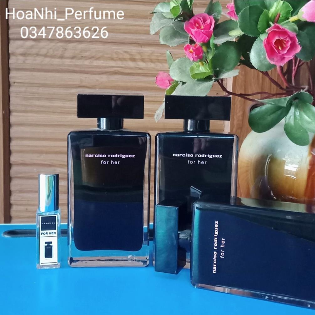 Mẫu thử 10ml Narciso Rodriguez for Her EDT | Nước hoa nữ .