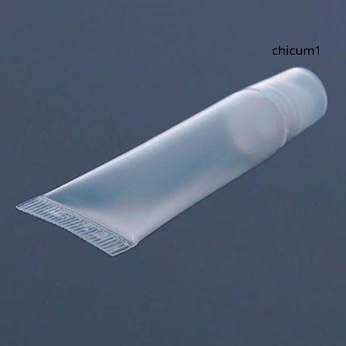 (Hàng Mới Về) Set 5 Tuýp Rỗng Đựng Son Dưỡng Môi Dung Tích 10ml Tiện Dụng