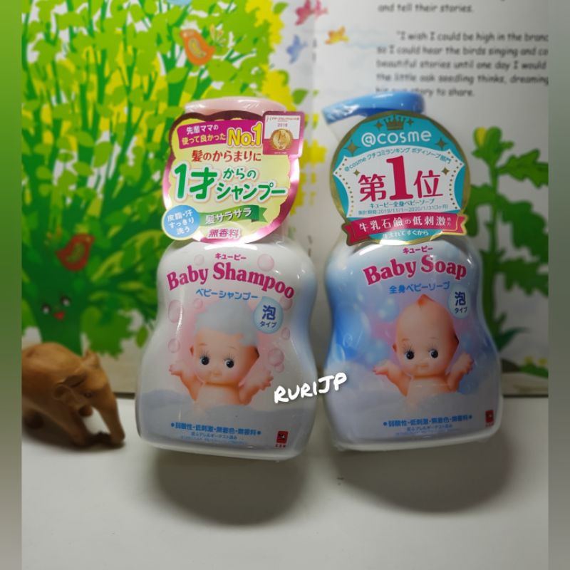 Sữa tắm gội tạo bọt Baby Soap Shampoo nội địa Nhật Bản