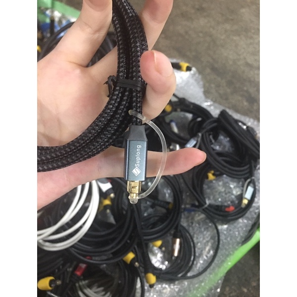 Dây tín hiệu quang học , Dây cáp Audio Optical Cao cấp