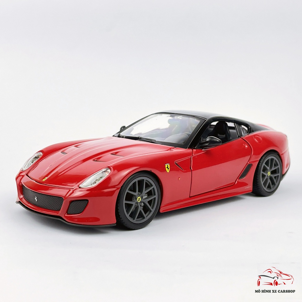 Mô hình xe Ferrari 599 GTO tỉ lệ 1:24 hãng Burago màu đỏ