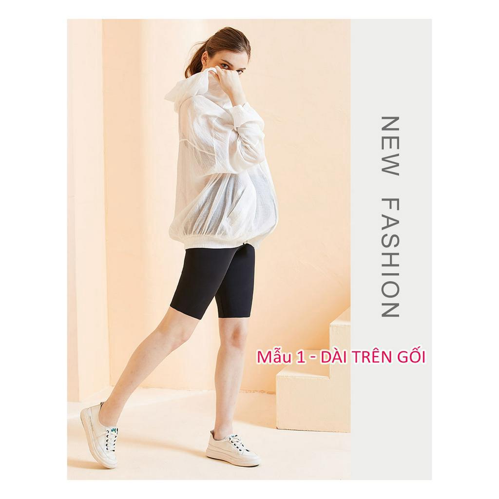 Quần Bầu Legging Lửng Mùa Hè Mỏng Nhẹ - Siêu Co Giãn