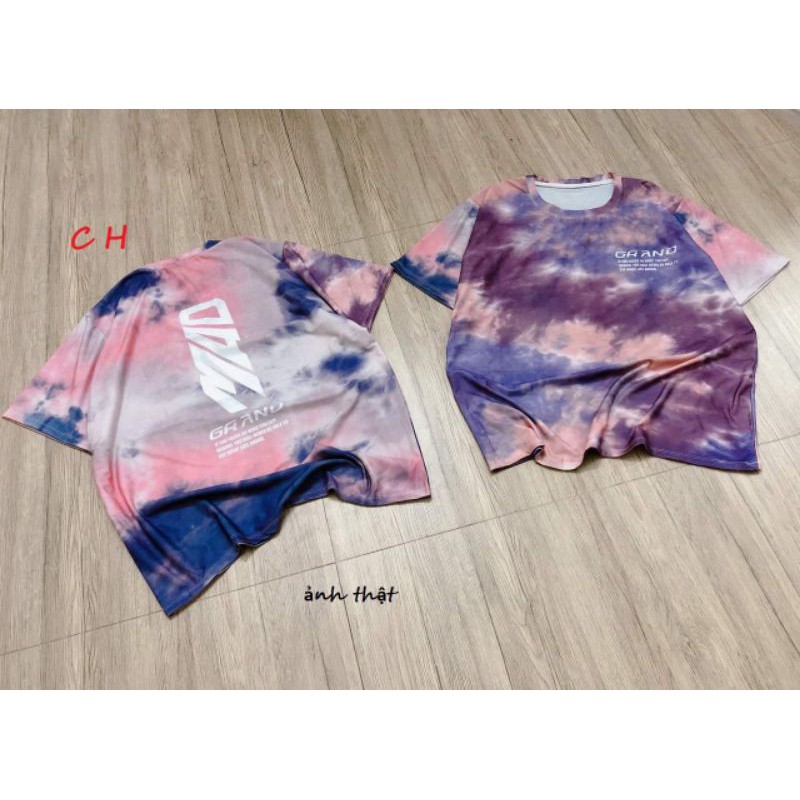 áo phông, thun🦋áo loang tay lỡ Grand🦋thời trang nam nữ, áo cặp, áo nhóm🦋form thụng unisex freesize kèm video ảnh thật 🦋 | BigBuy360 - bigbuy360.vn