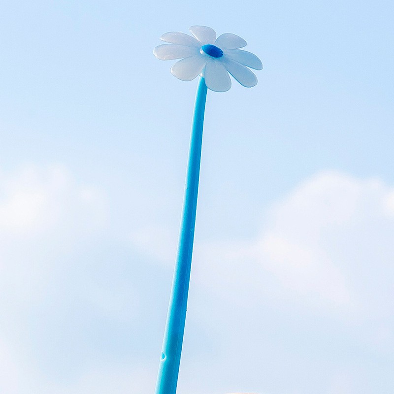 Màu Sắc Bút Mực Gel Ngòi 0.38MM Hình Hoa Hướng Dương Thay Đổi Màu Sáng Tạo Cho Học Sinh