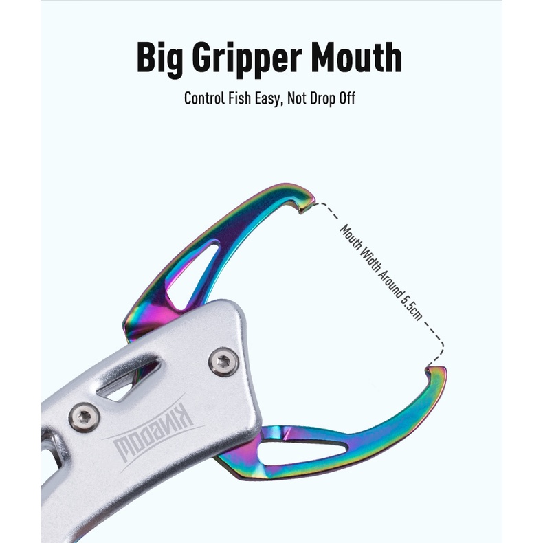 Kìm gắn dây câu cá Kingdom bằng hợp kim nhôm chuyên dụng