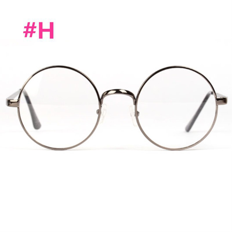 ﹊◆✜Kính mát tròn gọng kim loại phong cách retro | BigBuy360 - bigbuy360.vn