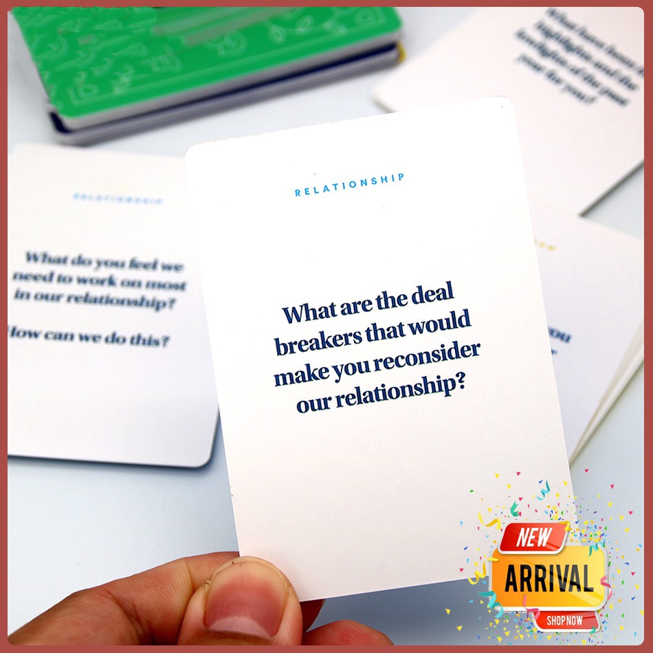 Intimacy Deck by BestSelf-Best couple card game with full English romantic gifts