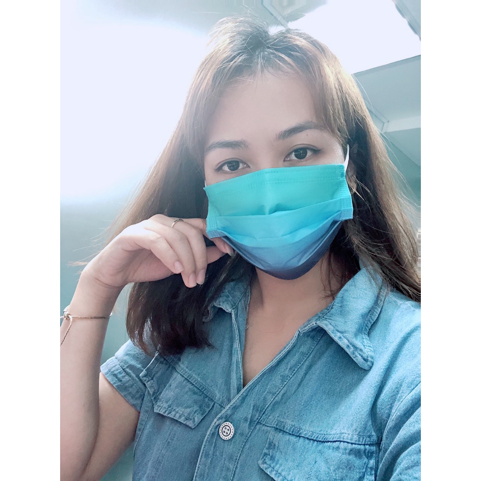 [Có Sẵn] Combo 10 cái Khẩu Trang Cầu Vồng 13 màu