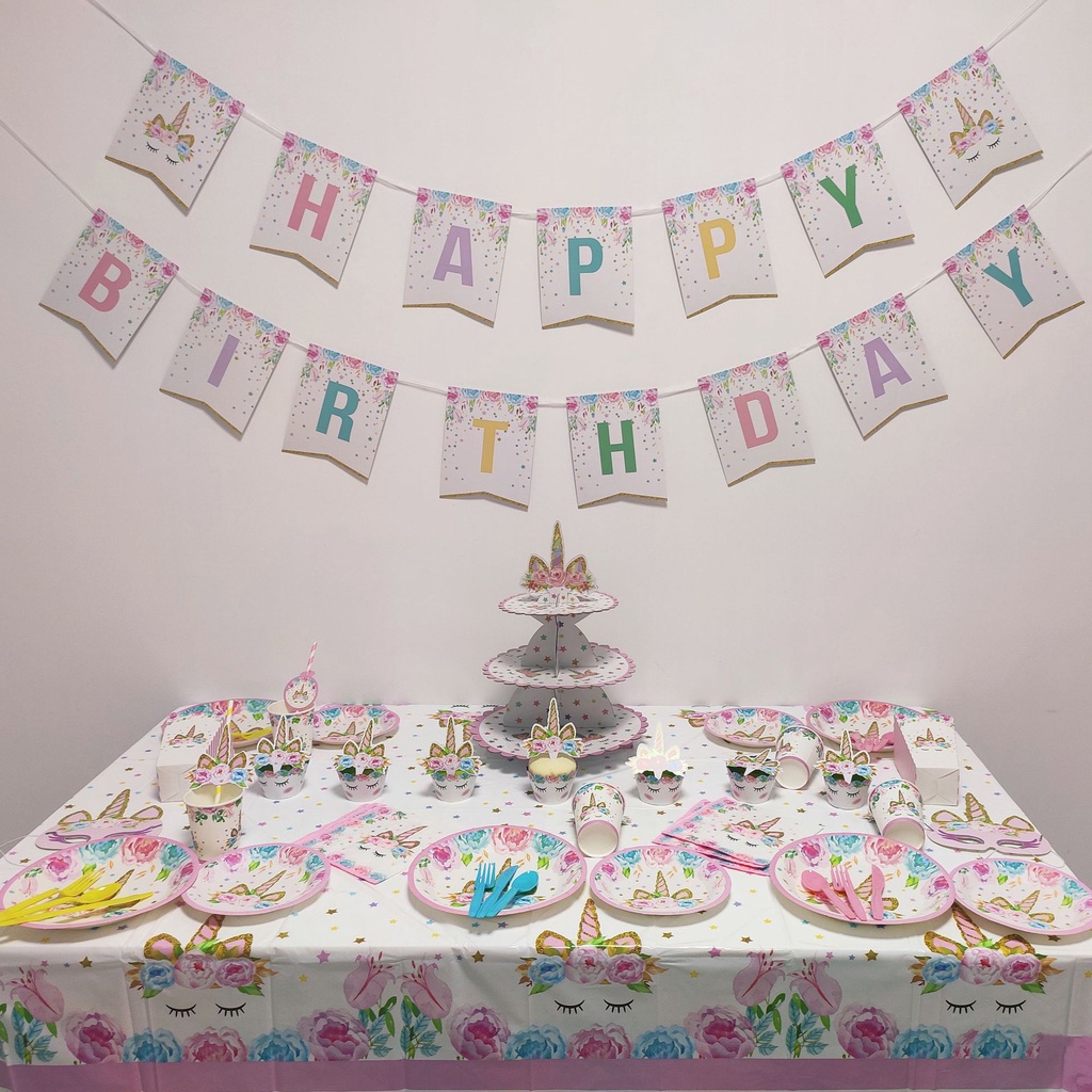 Khăn Trải Bàn Chống Nước Hình Kỳ Lân 110 * 180 CM