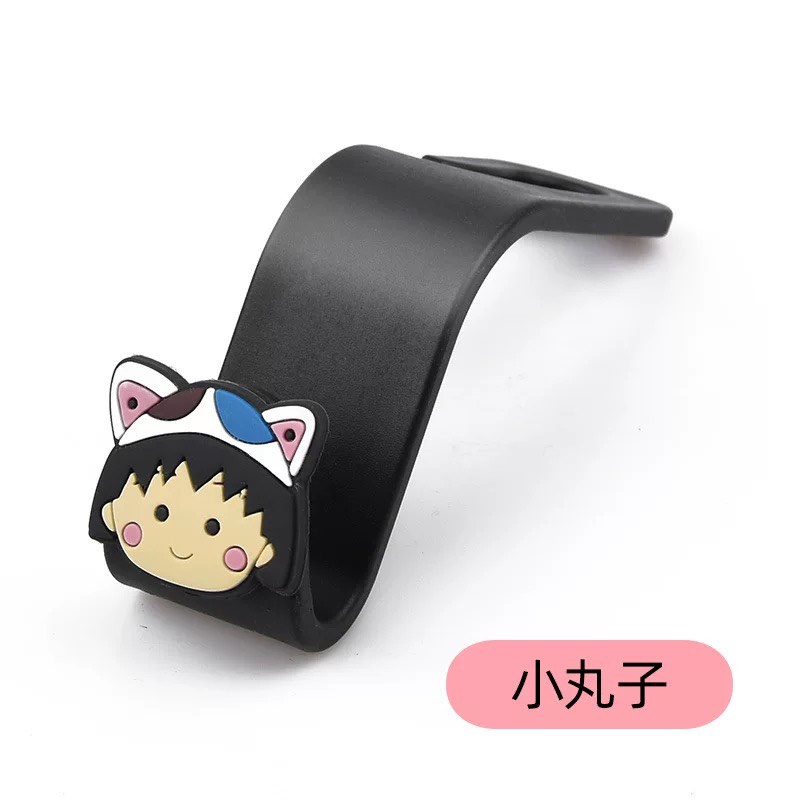 Móc S gắn icon Ngộ Nghĩnh Treo Đồ SAU GHẾ Xe Ô Tô/ Gia Dụng Trong Nhà Chịu Lực, Đáng Yêu by Ốp khóa VIP