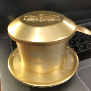 PHIN NHÔM MẠ VÀNG HOA VĂN