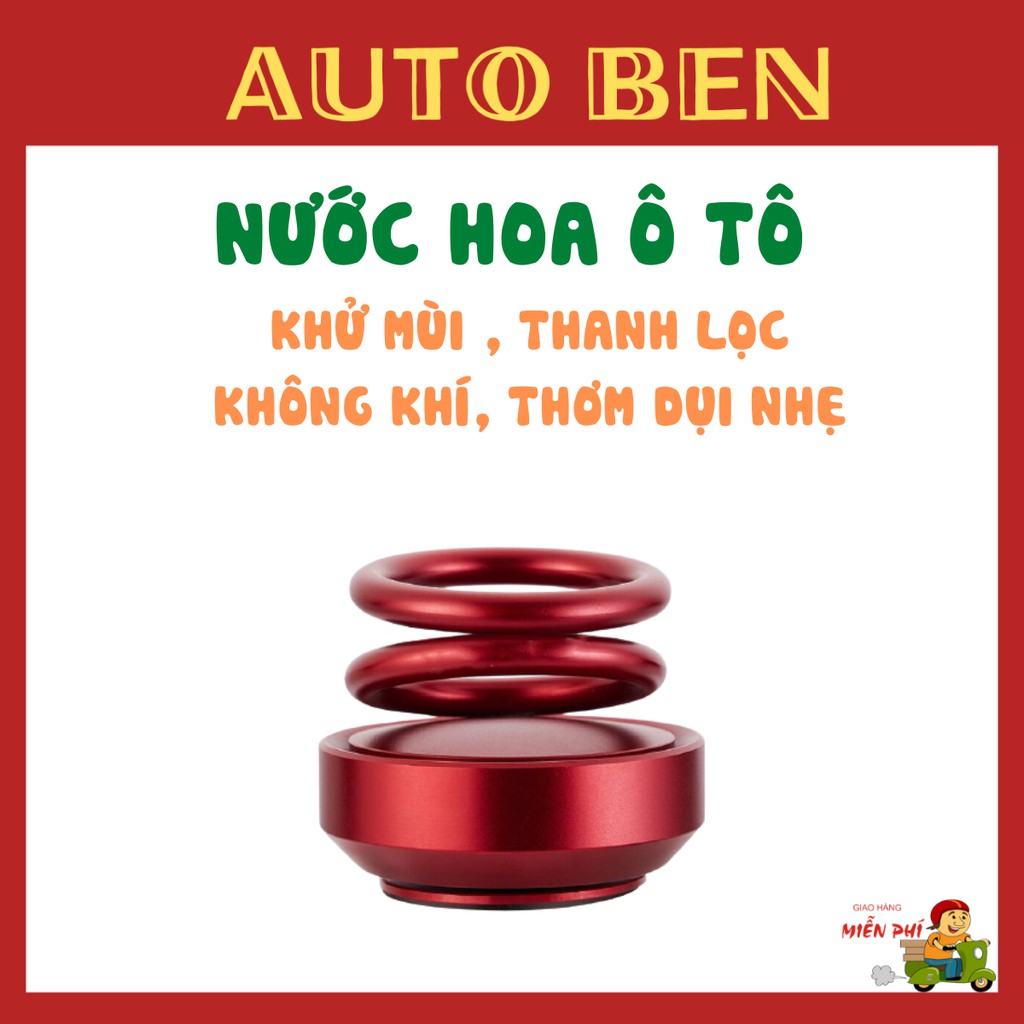 Nước hoa xoáy vòng trên ô tô