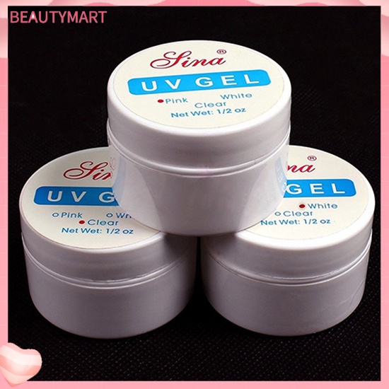Gel Sơn Nền UV Trong Suốt 3 Màu Sắc Tùy Chọn