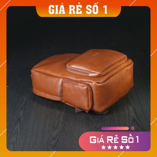 Ba lô đa năng chống trộm, chống nước laptop Cao cấp HANAMA -Túi Da