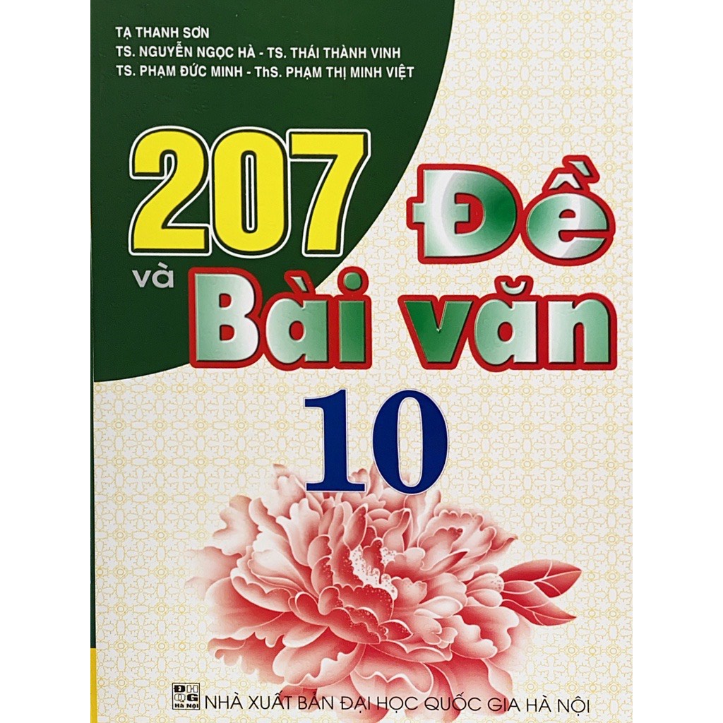 Sách - 207 Đề Và Bài Văn 10