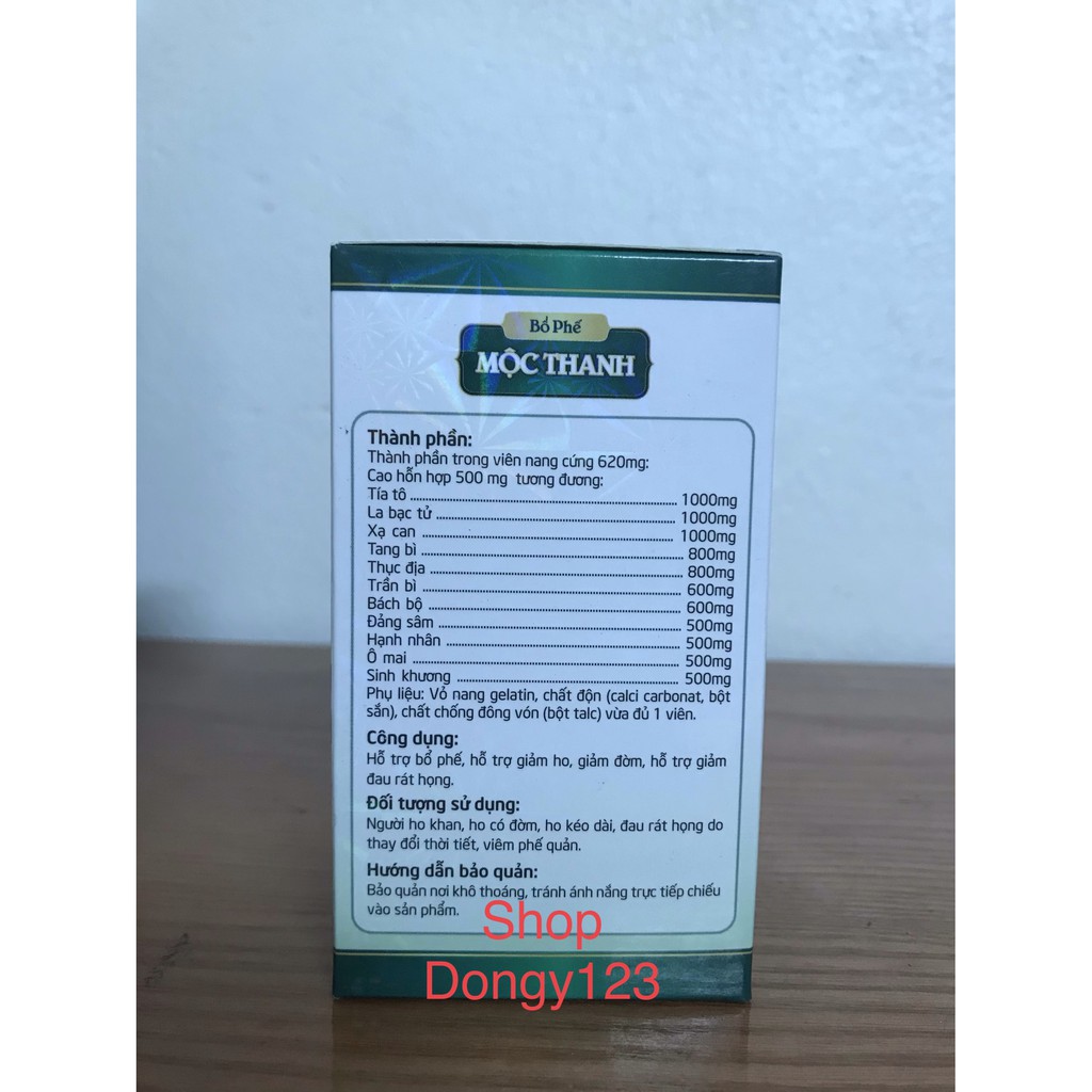 BỔ PHẾ MỘC THANH - Khắc Tinh Viêm họng hạt Viêm Amidan mãn tính