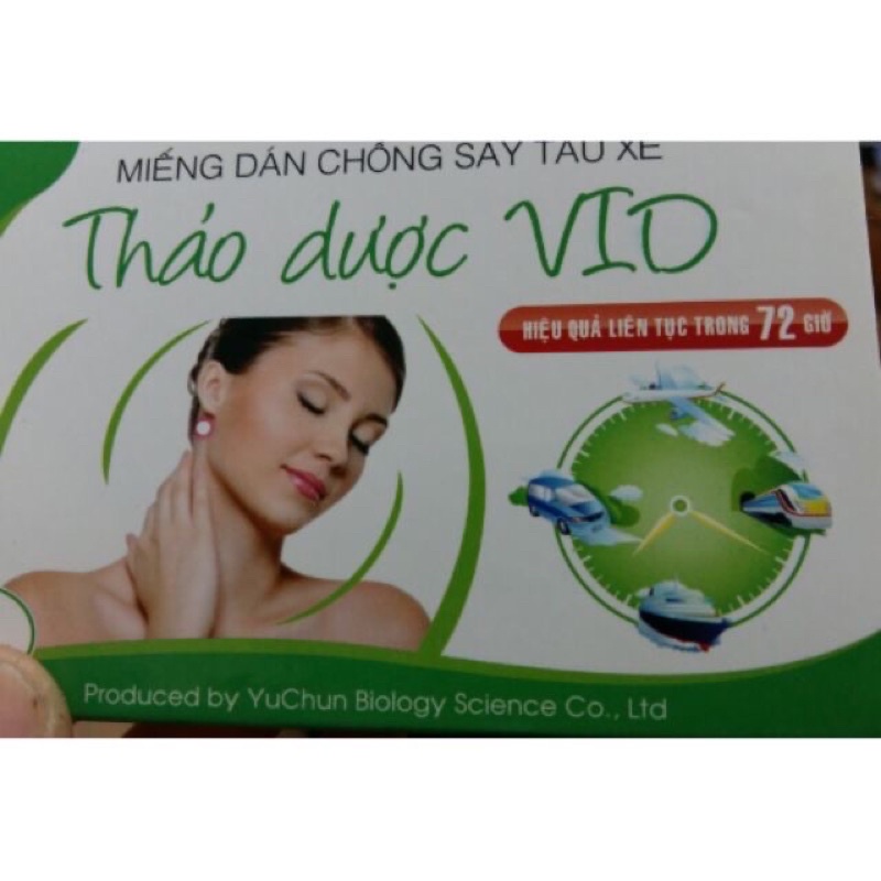 Miếng Dán Say Tàu Xe