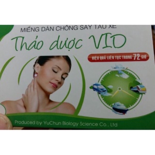 Miếng Dán Say Tàu Xe