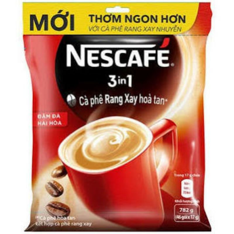 NESCAFE SỮA 3 IN 1 ĐỎ DẠNG GÓI (Hương vị đậm đà hài hòa)