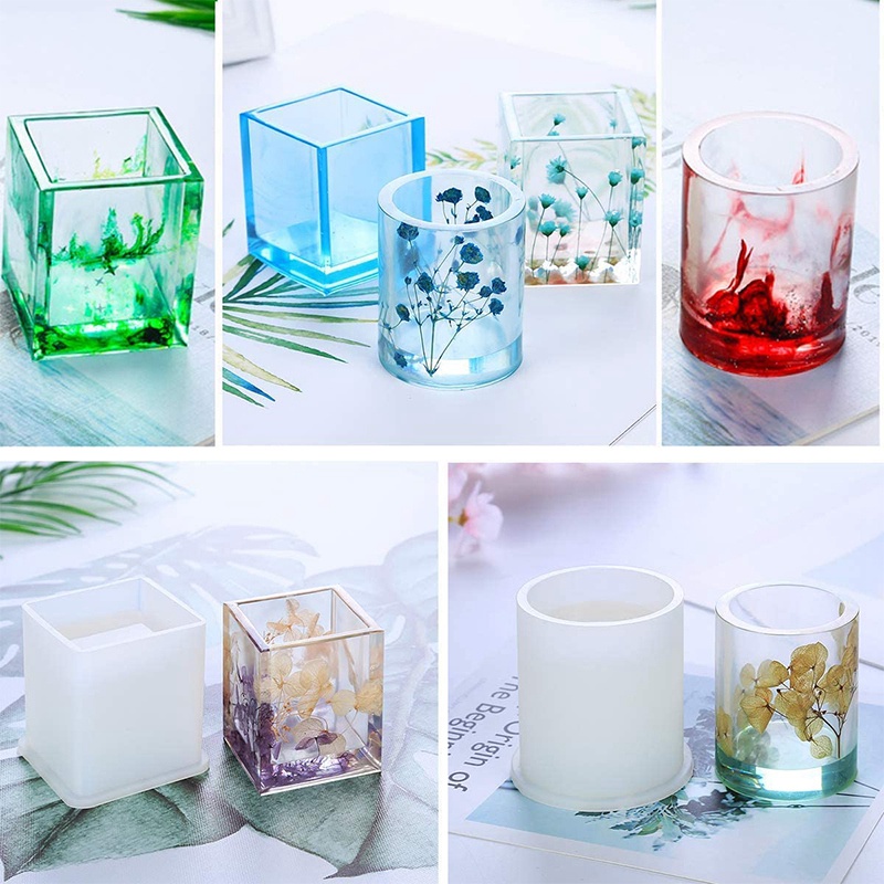 Bộ 8 Khuôn Silicone Làm Trang Sức DIY