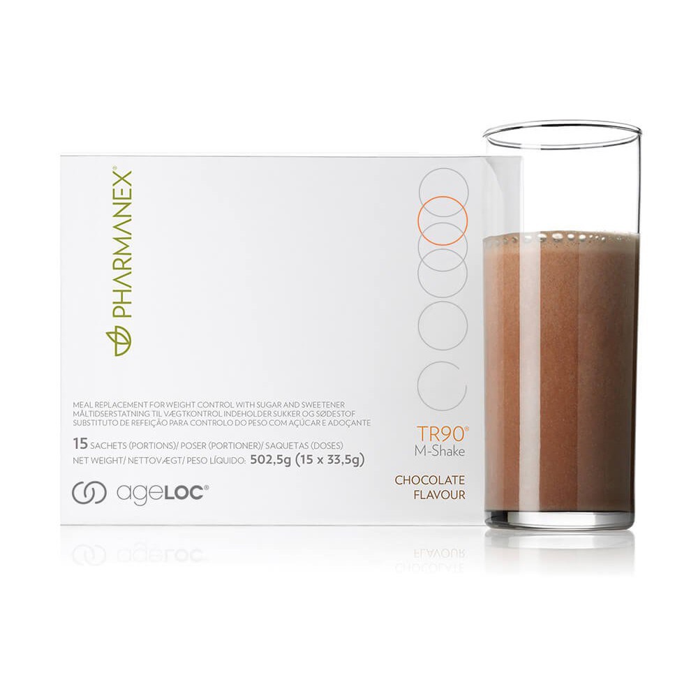 Ageloc TRIMSHAKE NUSKIN hương socola bộ TR90 15 gói