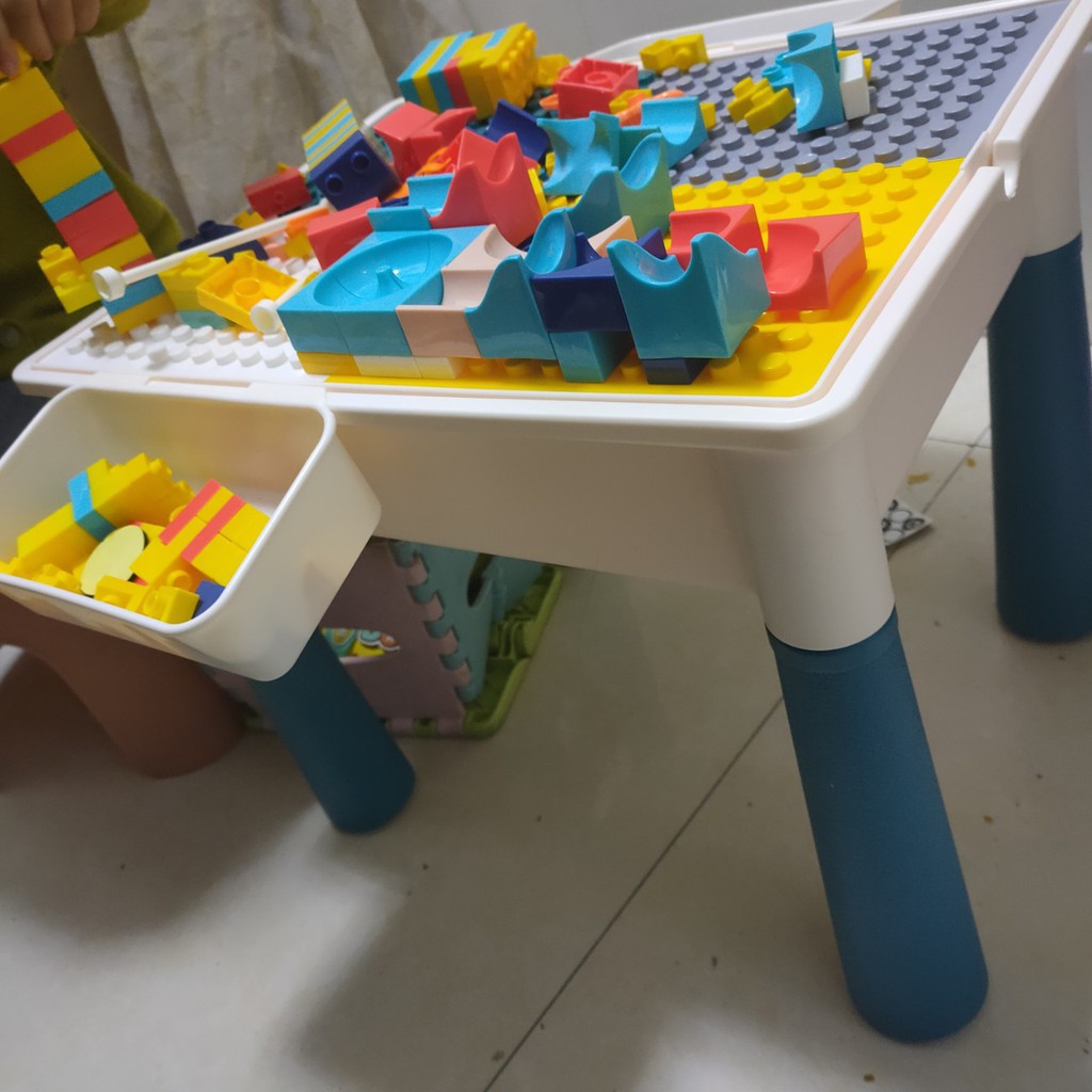 Đồ chơi phát triển trí tuệ Bàn xếp lego đa năng cho bé Nhập khẩu chính hãng cao cấp