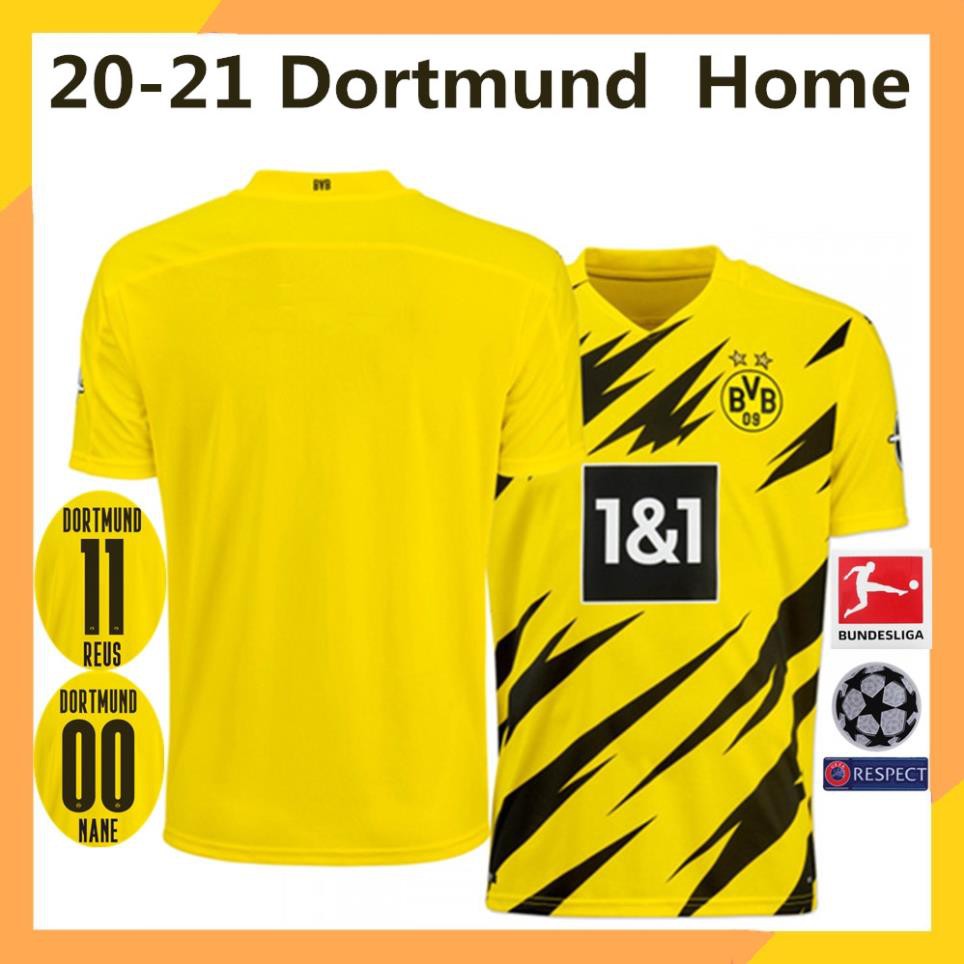 Áo Dortmund sân nhà Thái Lan AAA 20/21  Size S-XXXL quần áo đá bóng ་