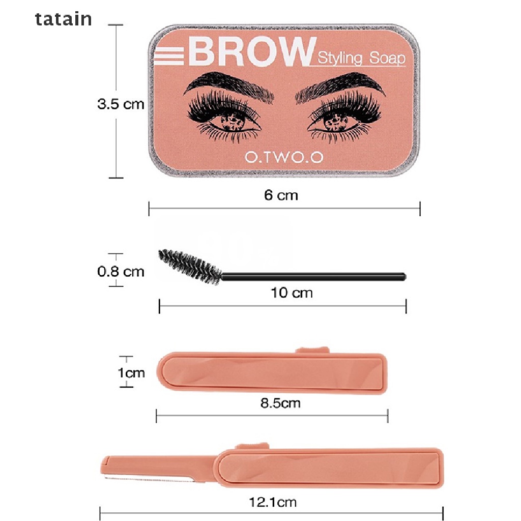 [Hàng mới về] Sáp kẻ lông mày 4 màu tạo kiểu tự nhiên đẹp mắt