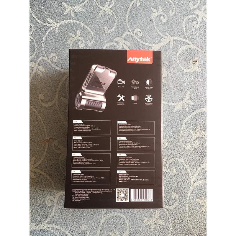 Camera Hành Trình Ô Tô - Cam Hành Trình Xe Anytek Độ Nét Cao Full HD 1080p Dùng Với Màn Hình Androi | BigBuy360 - bigbuy360.vn