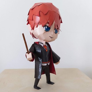 Mô hình giấy Anime Game cute Chibi Harry Potter