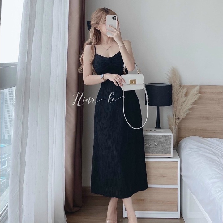 Đầm 2 Dây Thiết Kế Dáng Suông Dài Ôm Body Dự Tiệc Đi Biển Trẻ Chung Xu Hướng Sang Chảnh Thời Trang Váy Nữ [xm Minh Phú