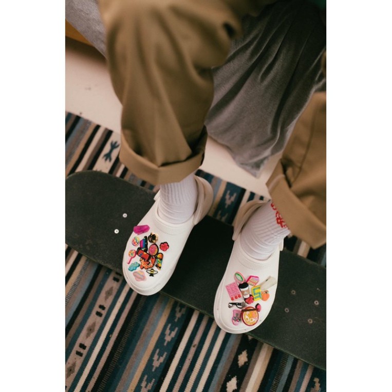 dép cross mẫu cổ điển đế bánh mì FREESHIPdép cross bít đầu hotrend classic