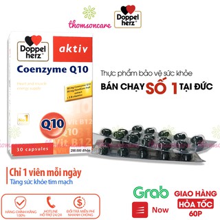 Aktiv CoEnzym Q10 - tốt cho tim mạch - nhập khẩu chính hãng từ Doppel Herz Đức