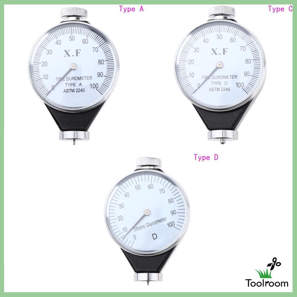 [Toolroom] Dụng Cụ Cao Su / Silicone / Nhựa Cứng Kiểm Tra Độ Cứng Shore A Hardness