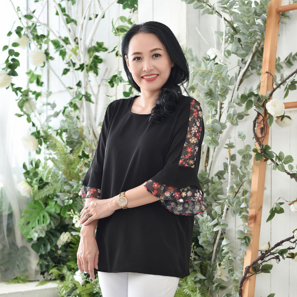 Madam Sotoni - Thời trang trung niên - Áo kiểu nữ trung niên - MGDH1009