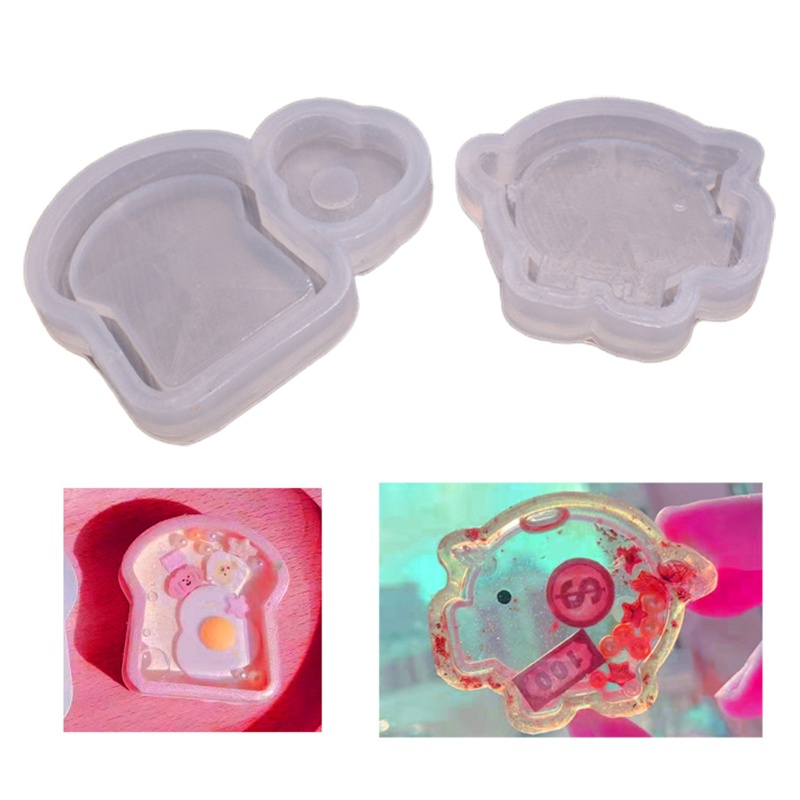 Khuôn Silicone Đổ Epoxy Resin Làm Trang Sức