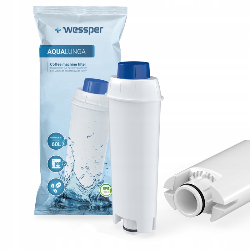 Bộ lọc nước Wessper cho máy pha cà phê DeLonghi EC ECAM